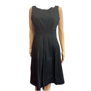Willow Glenn Of New York Lined Little Black Sleeveless Casual, Party Dress Sz 8